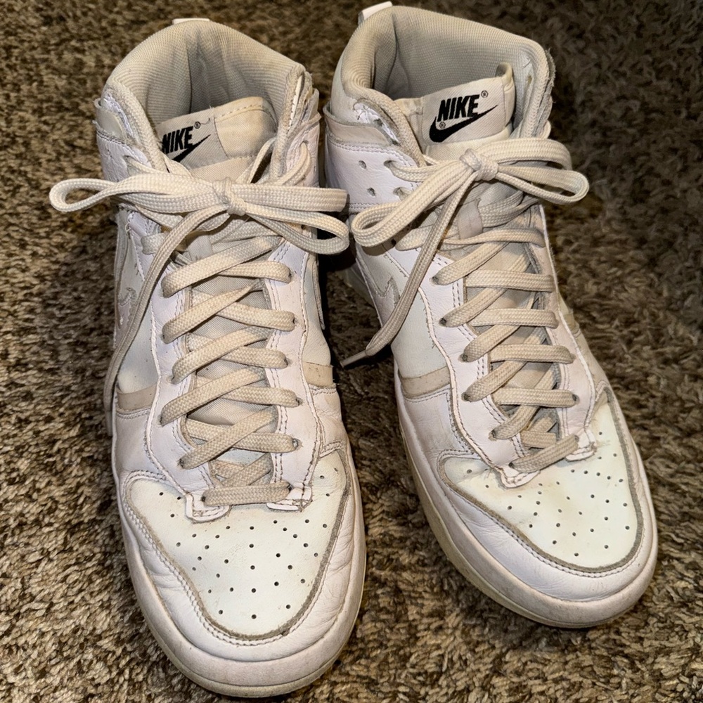 Well worn women’s shoes